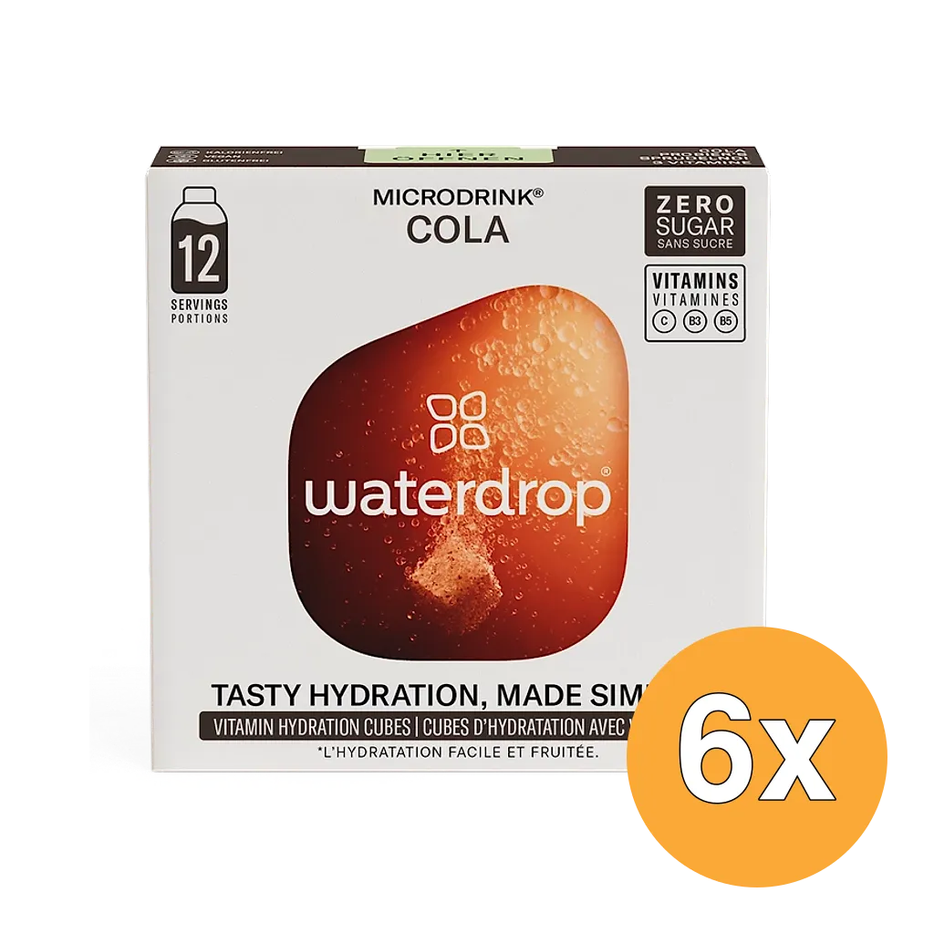 6x Waterdrop Microdrink Cola (12 stuks)