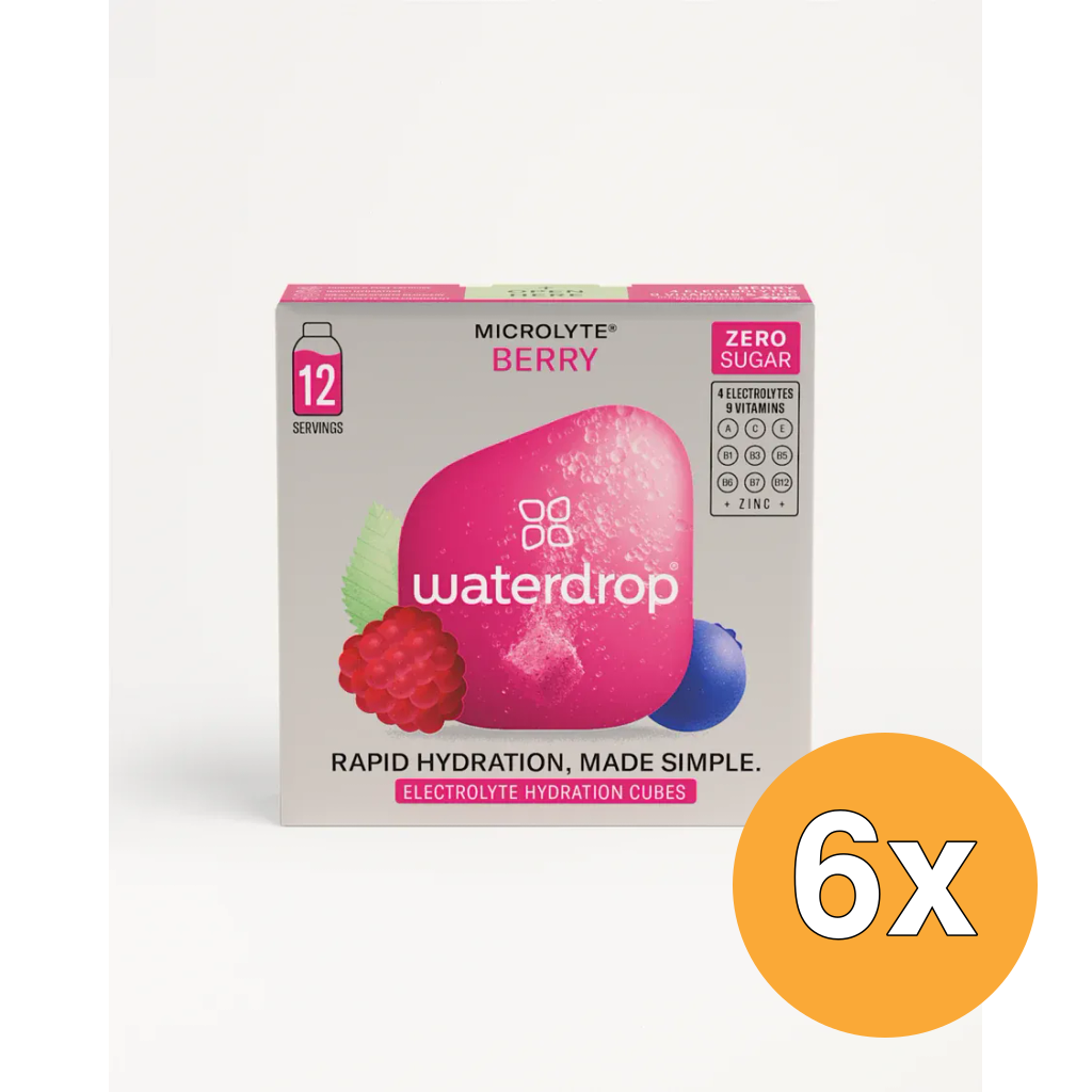 6x Waterdrop Mycrolyte Berry (12 stuks)