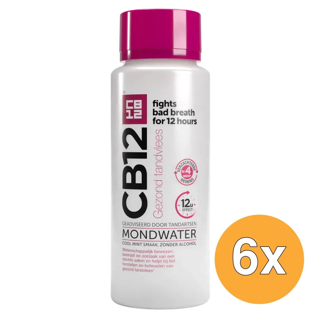 6x CB12 Gezond Tandvlees Mondwater (250 ml)