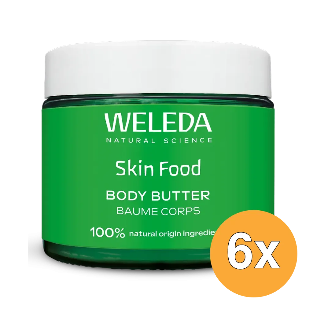 6x WELEDA Skin food body butter (150 ml)