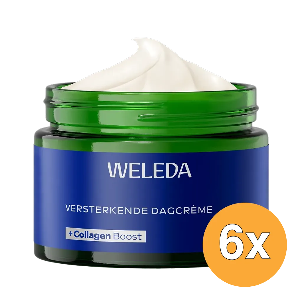 6x WELEDA Blauwe Gentiaan & Edelweiss versterkende dagcreme (40 ml)