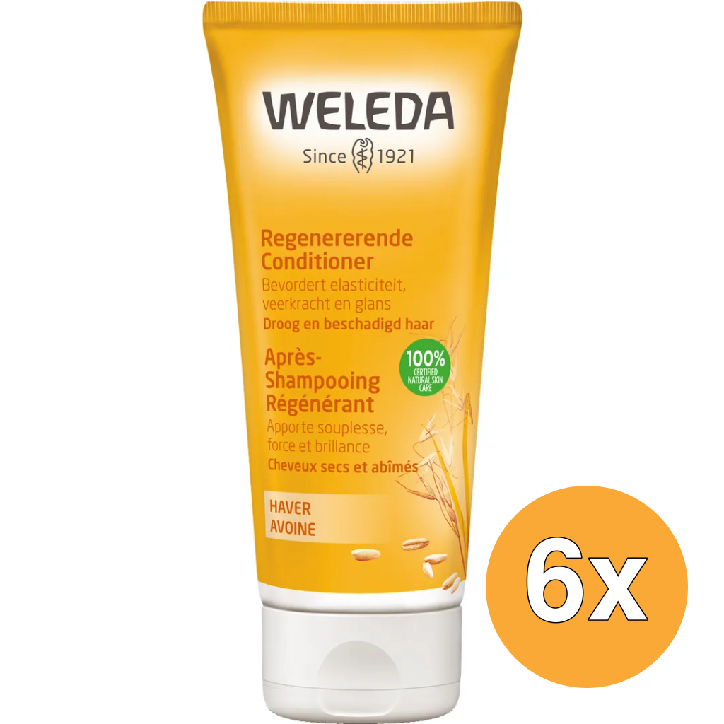 6x WELEDA Haver herstellende conditioner (200 ml)