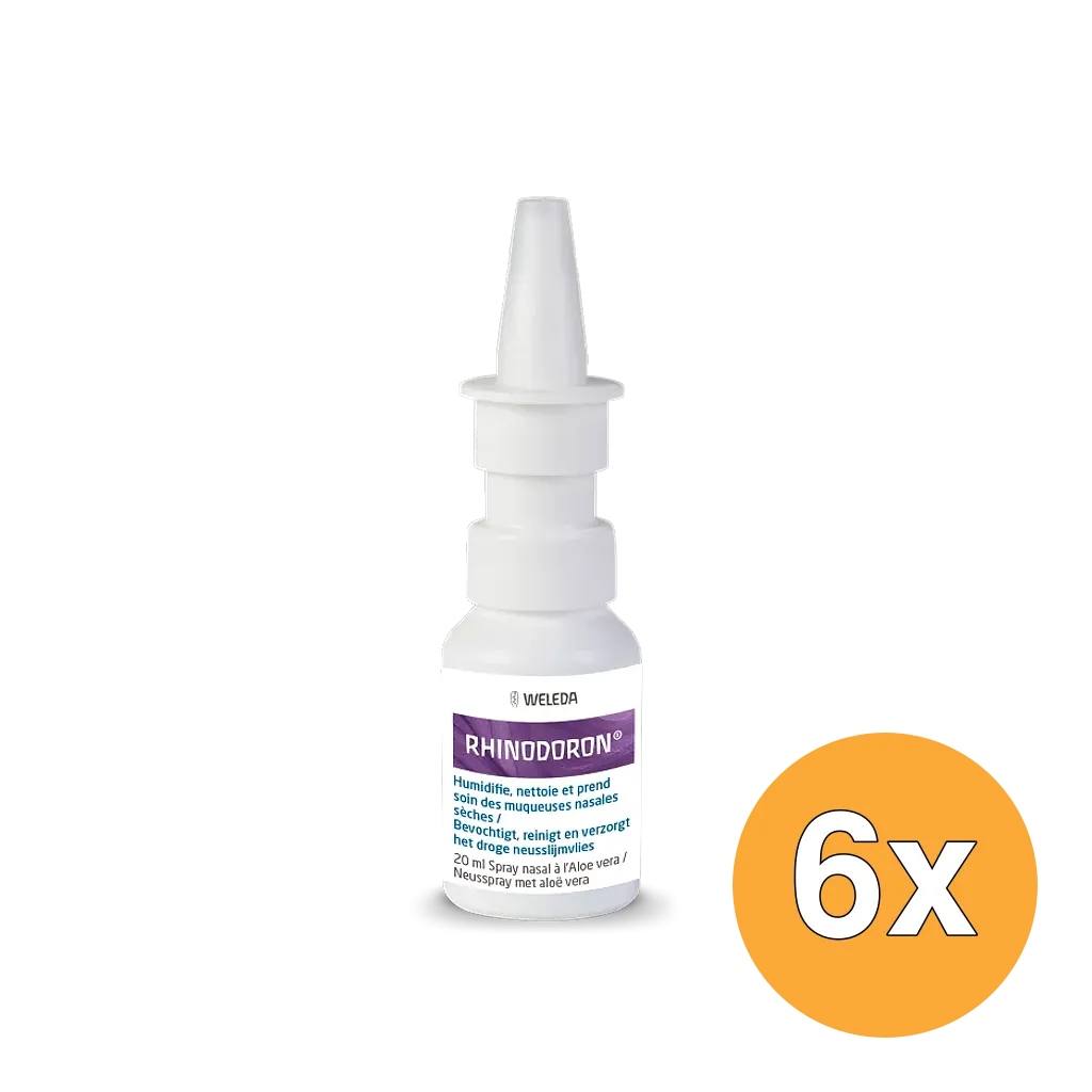6x WELEDA Rhinodoron neusspray (20 ml)