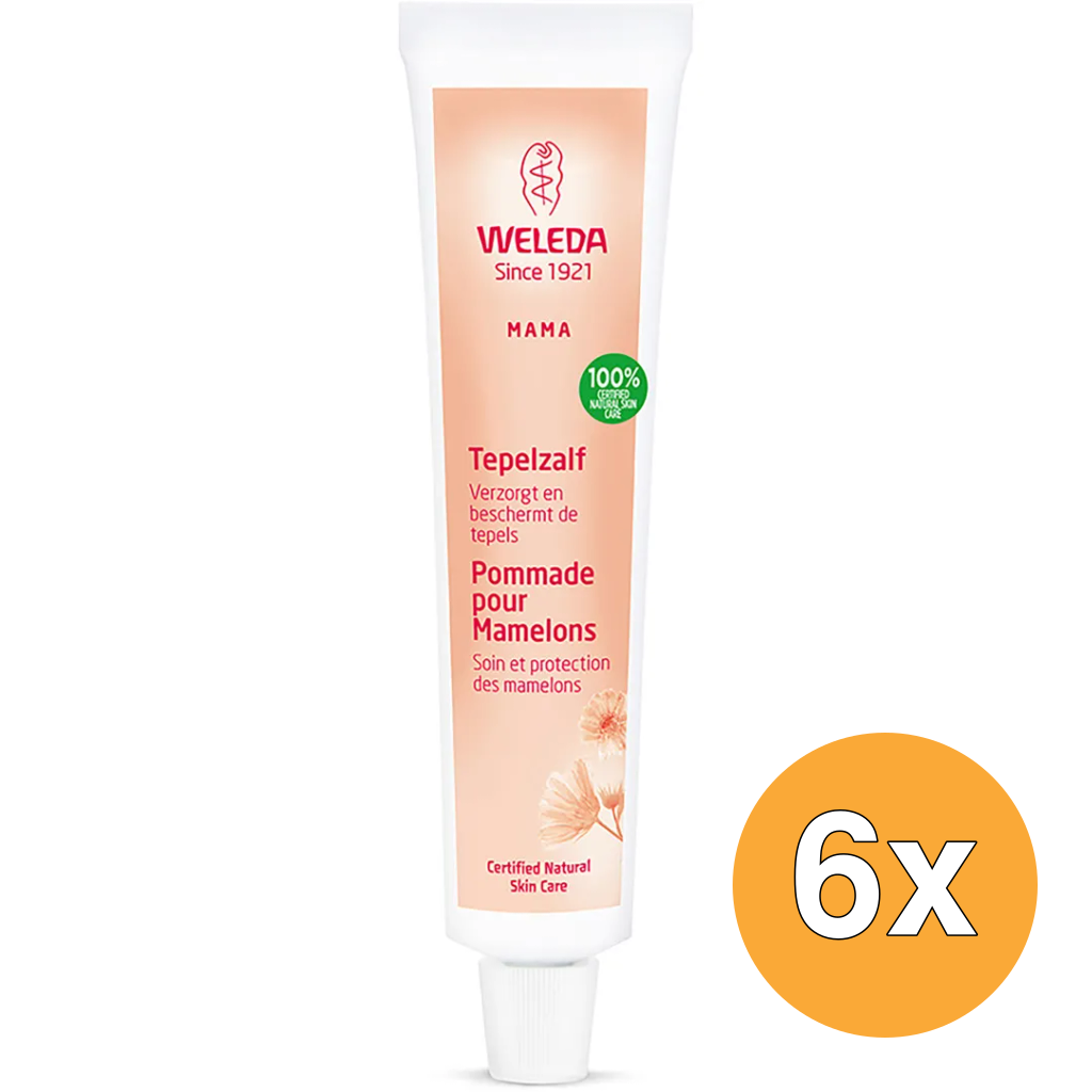 6x WELEDA Mama tepelzalf (25 gr)