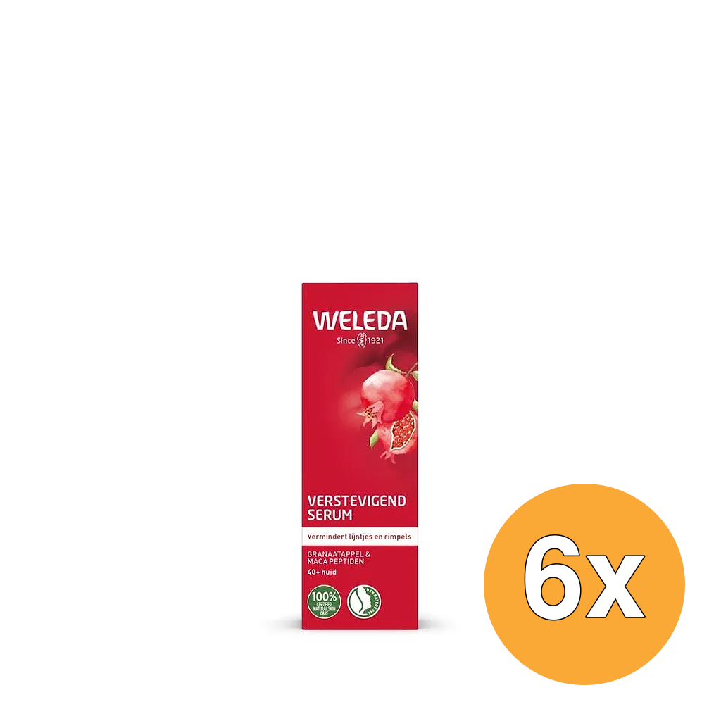6x WELEDA Verstevigend serumgranaatappel/maca (30 ml)