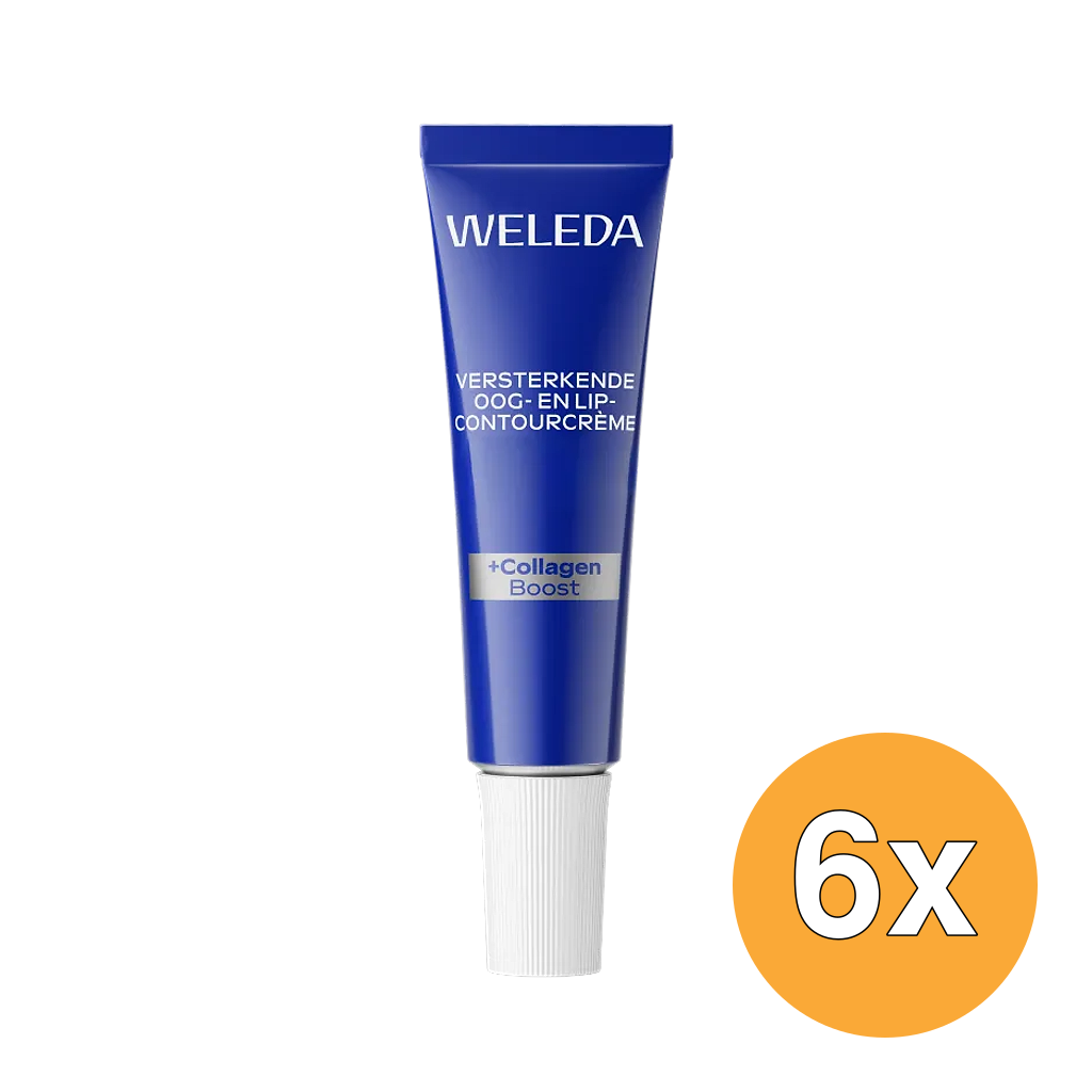 6x WELEDA Blauwe gentaan & edelweiss oog en lipcontourcreme (10 ml)