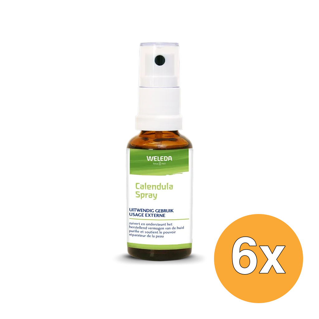 6x WELEDA Calendula spray (30 ml)
