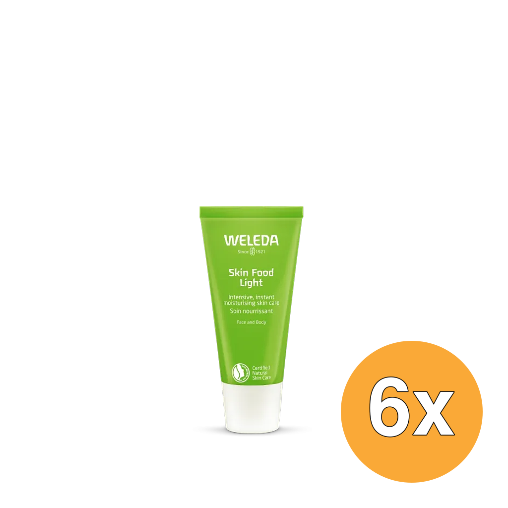 6x WELEDA Skin Food Light (30 ml)