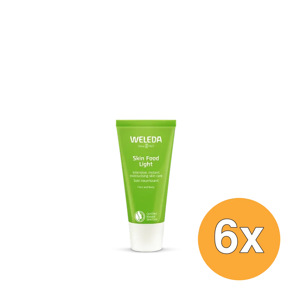 6x WELEDA Skin Food Light (30 ml)