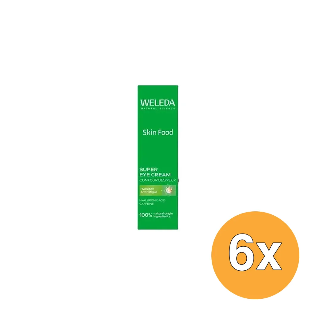 6x Weleda Skin Food Oogcontourcreme (12 ml)