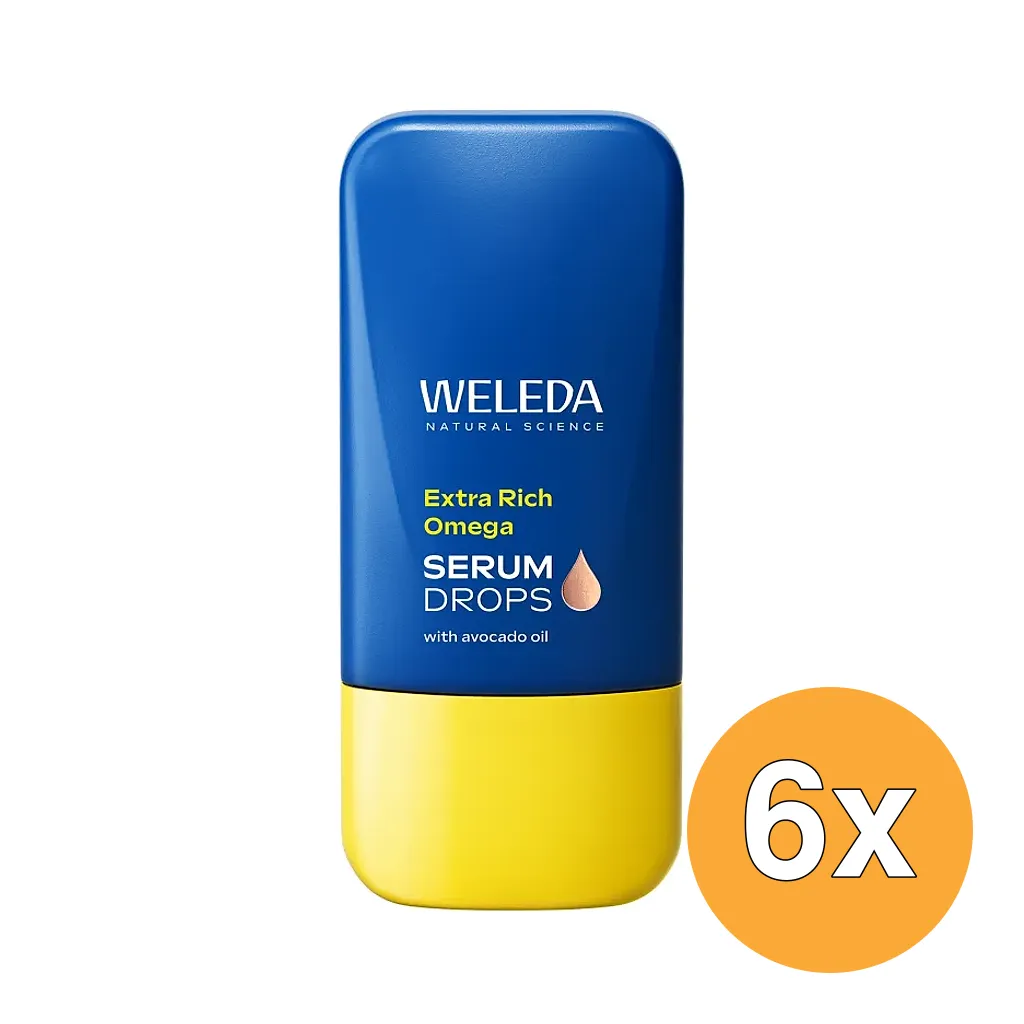 6x WELEDA Omega Boost Serum Drops (30 ml)