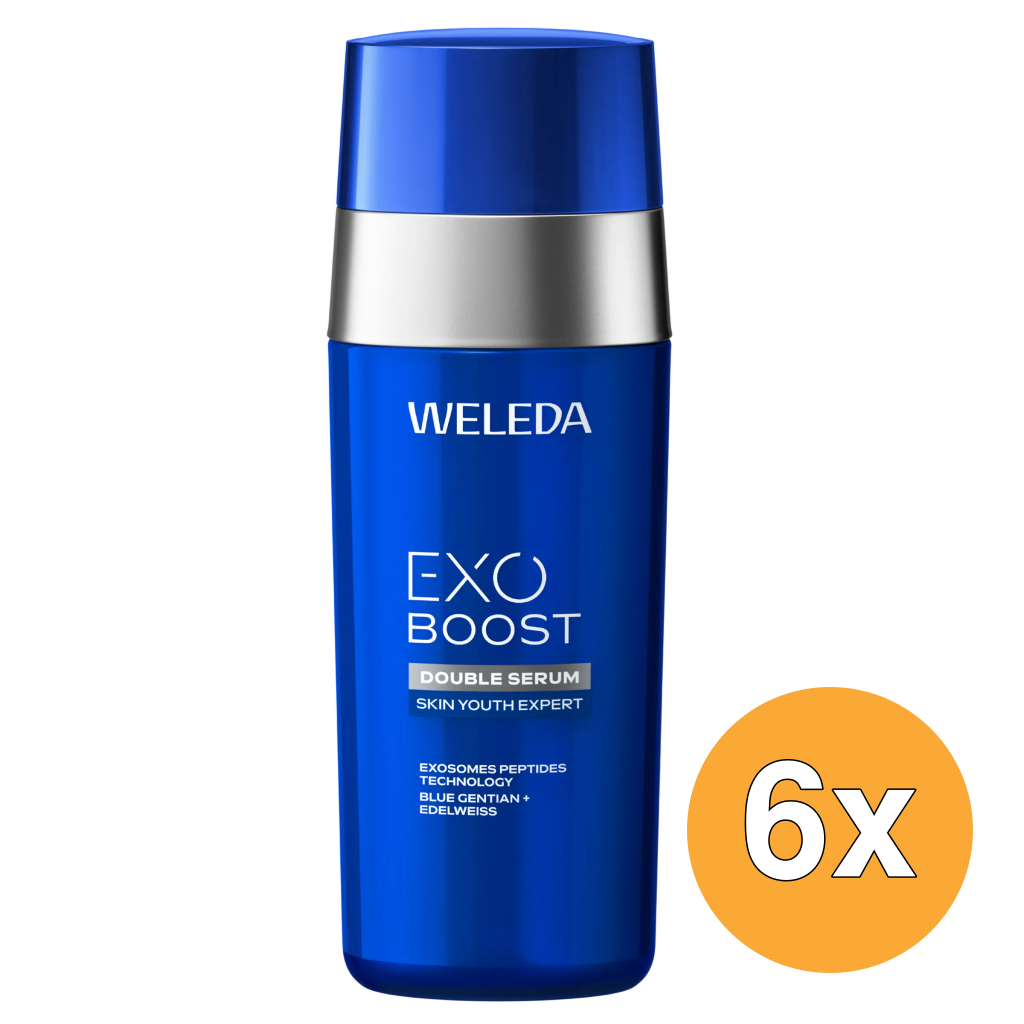 6x Weleda Exo Boost Double Serum Blauwe Gentiaan (30 ml)