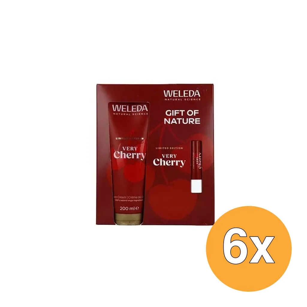 6x Weleda Gift of Nature Giftset Very Cherry Limited Edition (1 set)