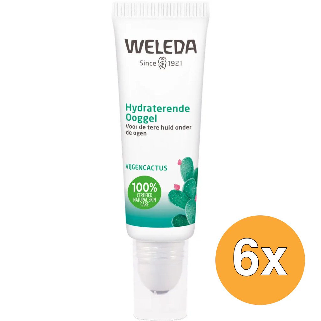 6x WELEDA Vijgencactus hydraterende ooggel (10 ml)