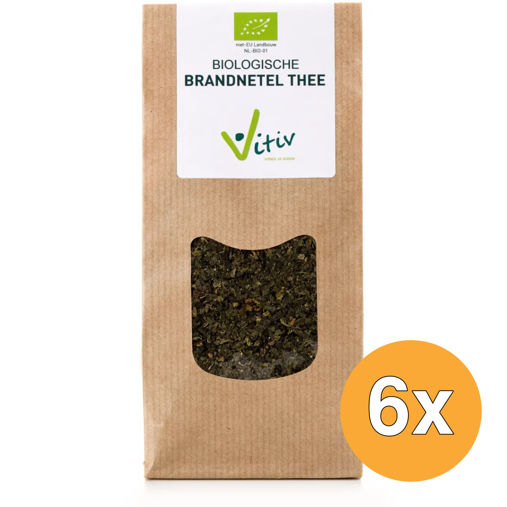 6x Vitiv Brandnetel Thee Bio (100 gr)