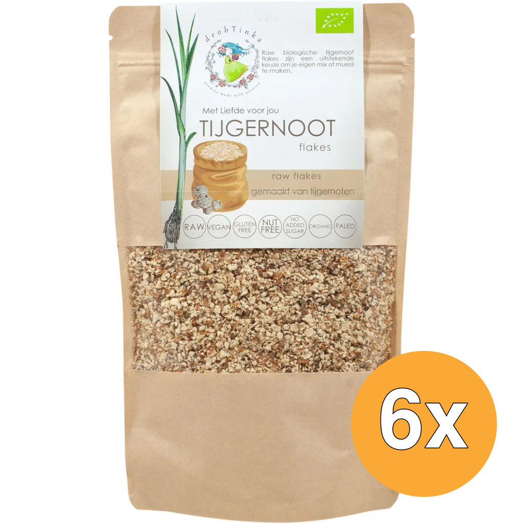 6x Vitiv Tijgernoot Flakes Biologisch (300 gr)