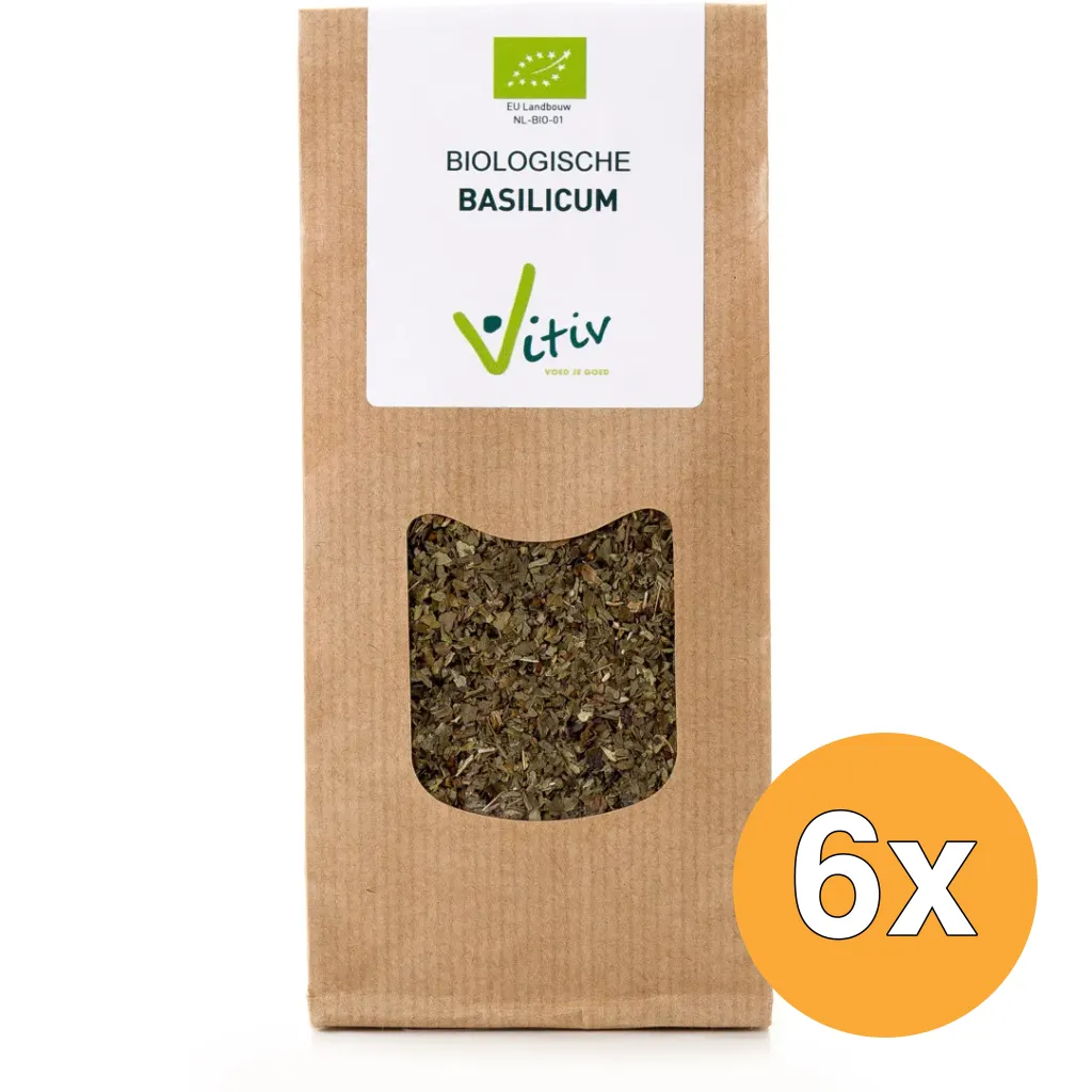 6x Vitiv Basilicum Bio (25 gr)