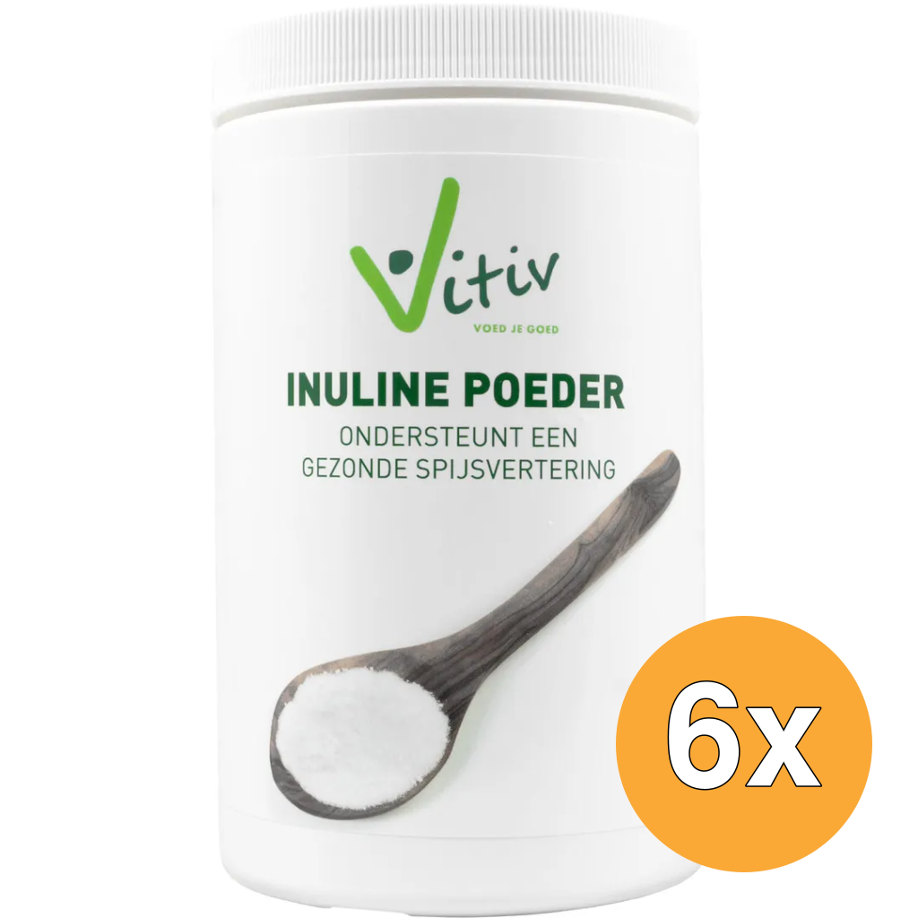 6x Vitiv Inuline Poeder (500 gr)