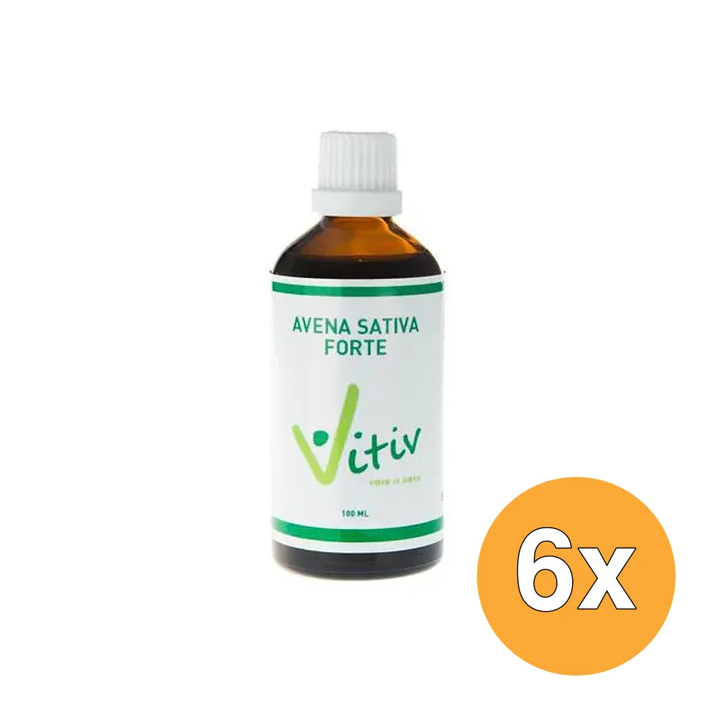 6x Vitiv Avena Sativa Forte (100 ml)