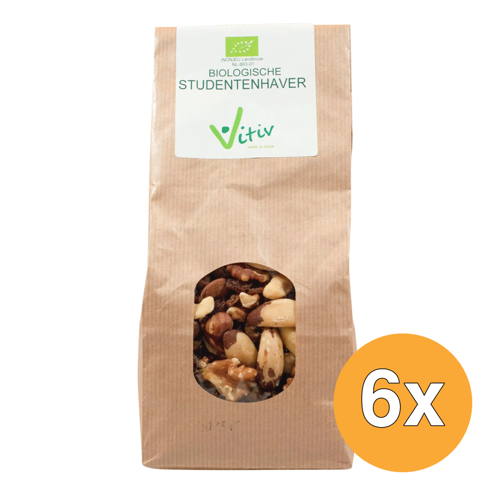 6x Vitiv Studentenhaver (500 gr)