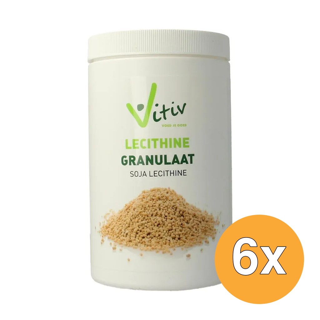 6x Vitiv Lecithinegranulaat (400 gr)