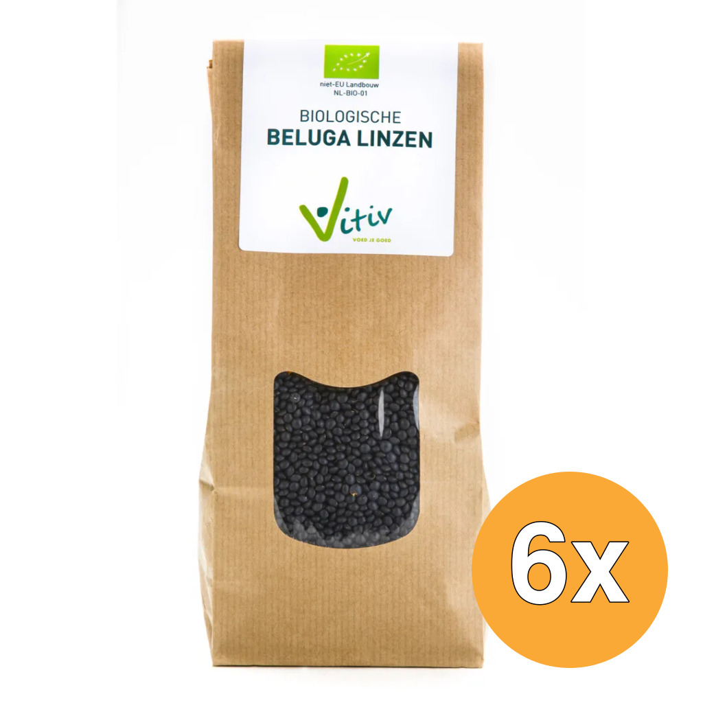 6x Vitiv Beluga Linzen Bio (500 gr)
