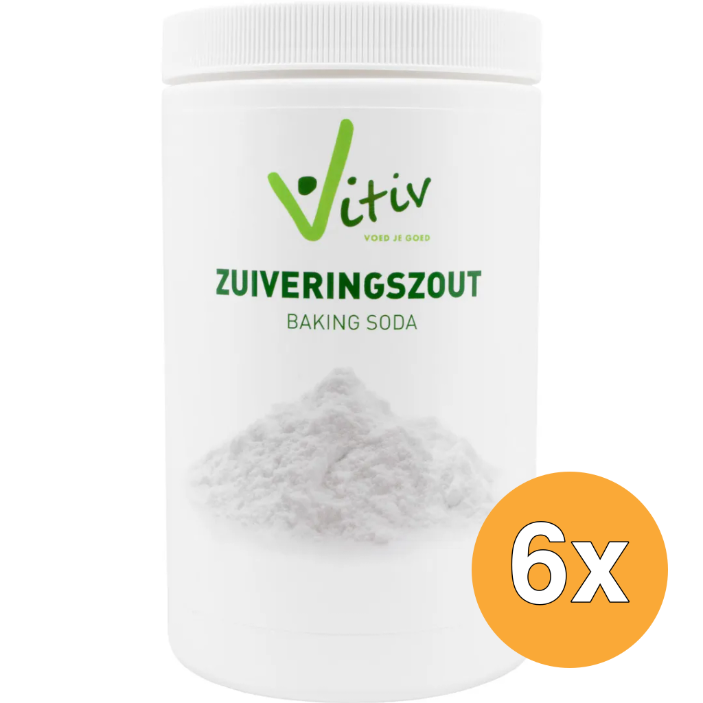 6x Vitiv Zuiveringszout (1000 gr)