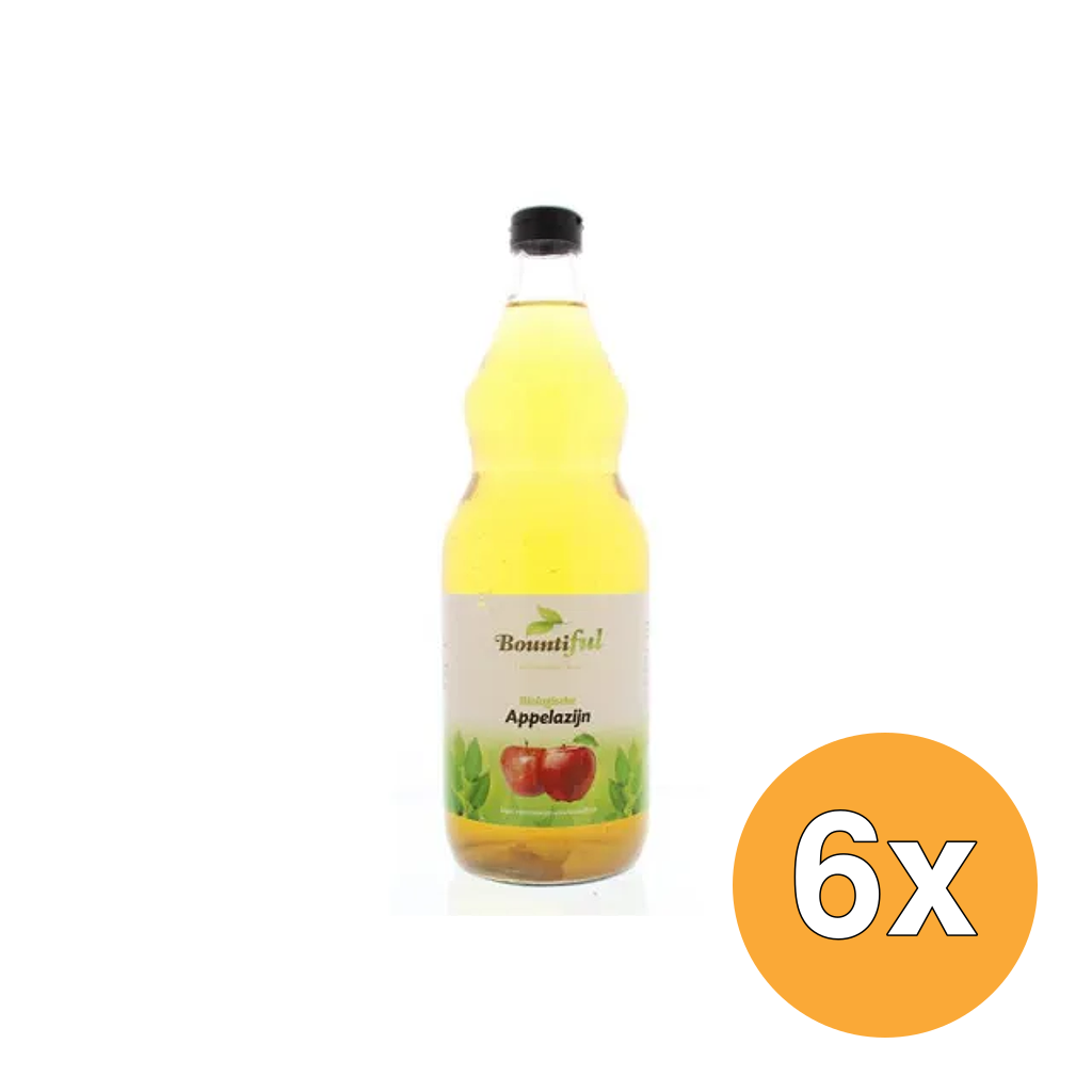 6x Bountiful Appelazijn Bio (1000 ml)