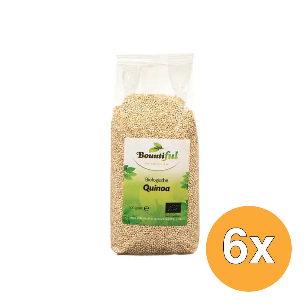 6x Bountiful Quinoa bio (500 gr)