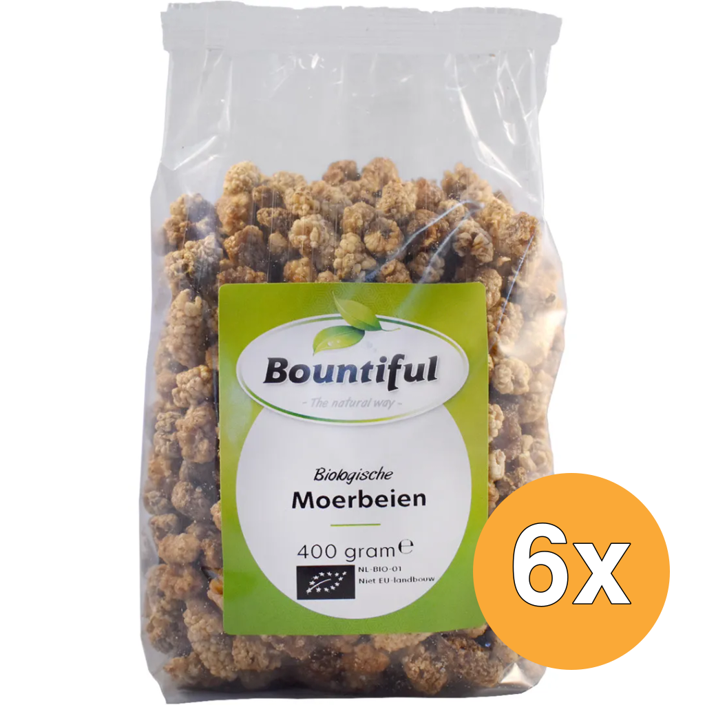 6x Bountiful Moerbeien Bio (400 gr)