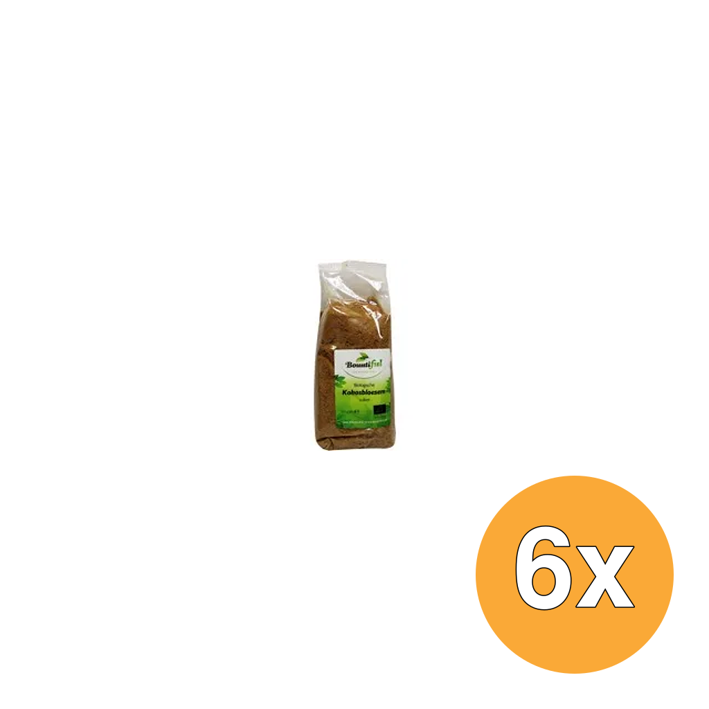 6x Bountiful Kokosbloesem Suiker Bio (500 gr)