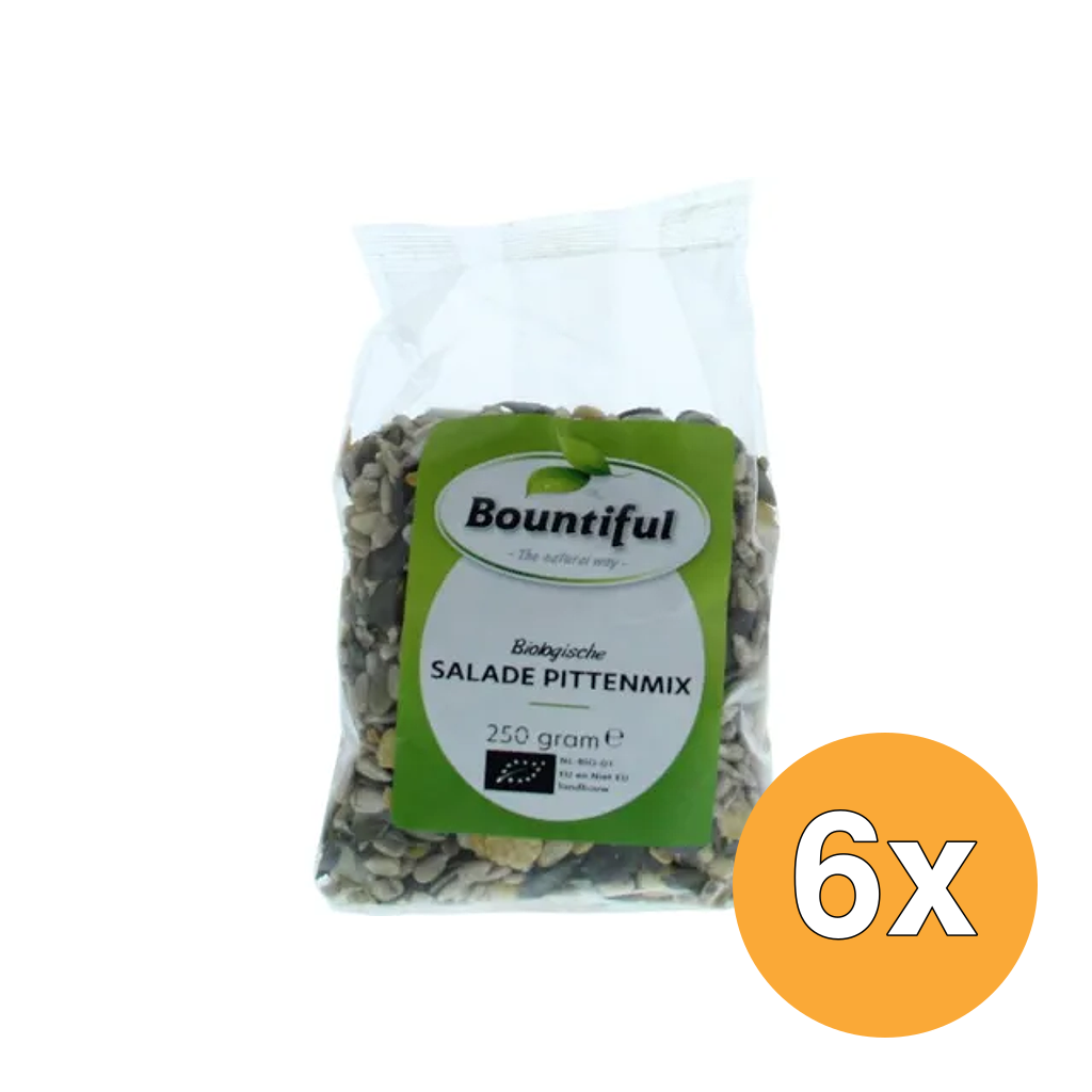 6x Bountiful Salade Pittenmix Bio (250 gr)