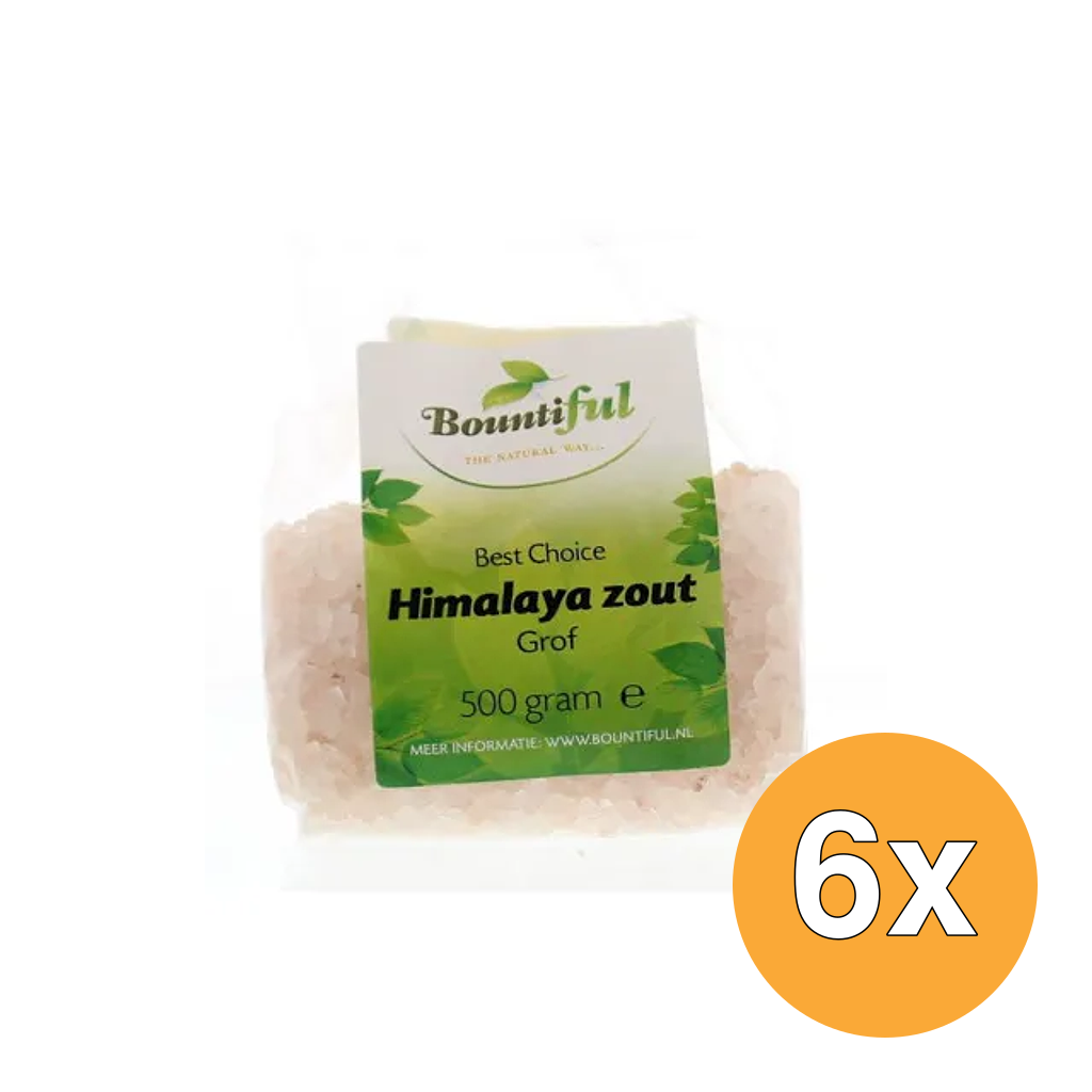 6x Bountiful Himalaya Zoutgrof (500 gr)
