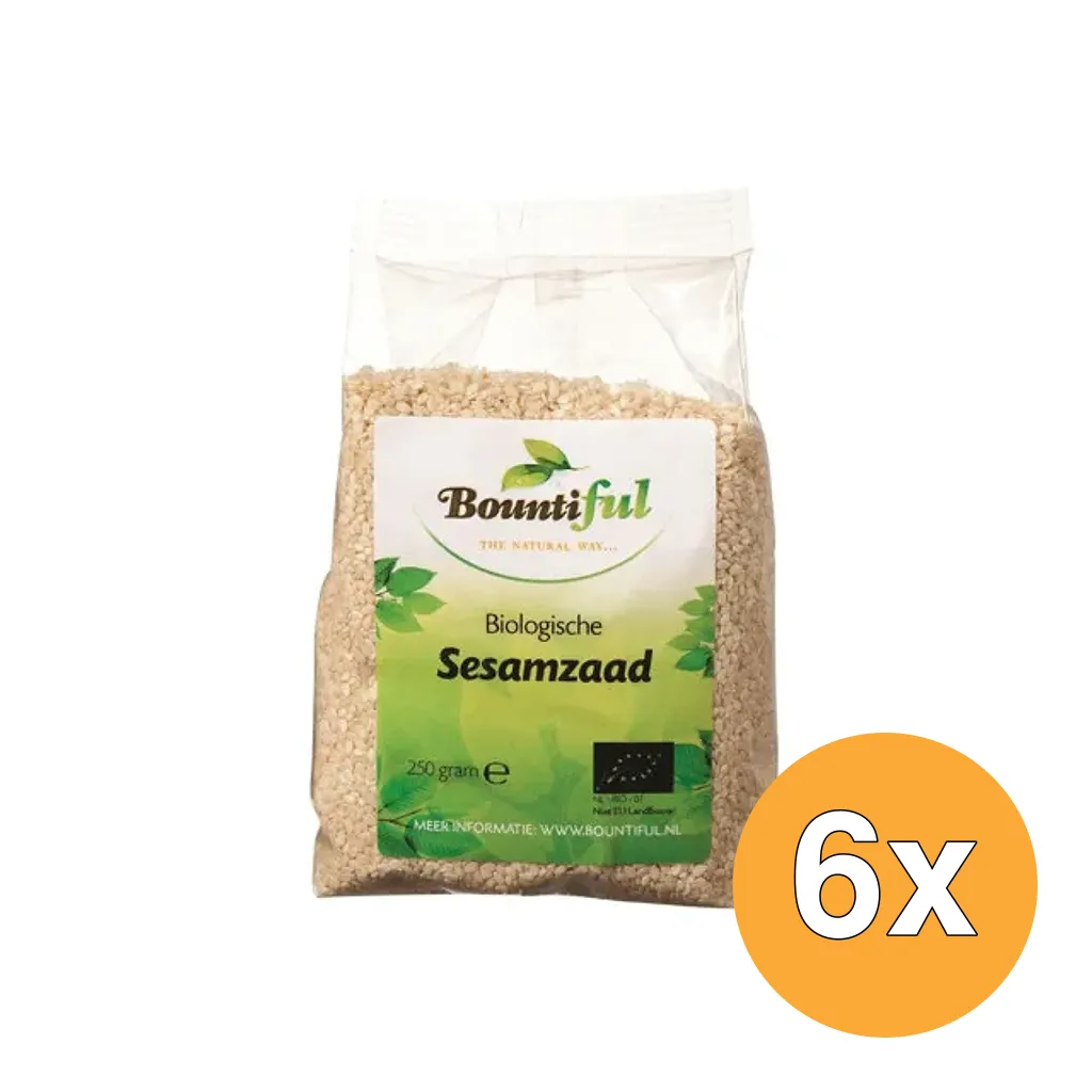 6x Bountiful Sesamzaad Bio (250 gr)