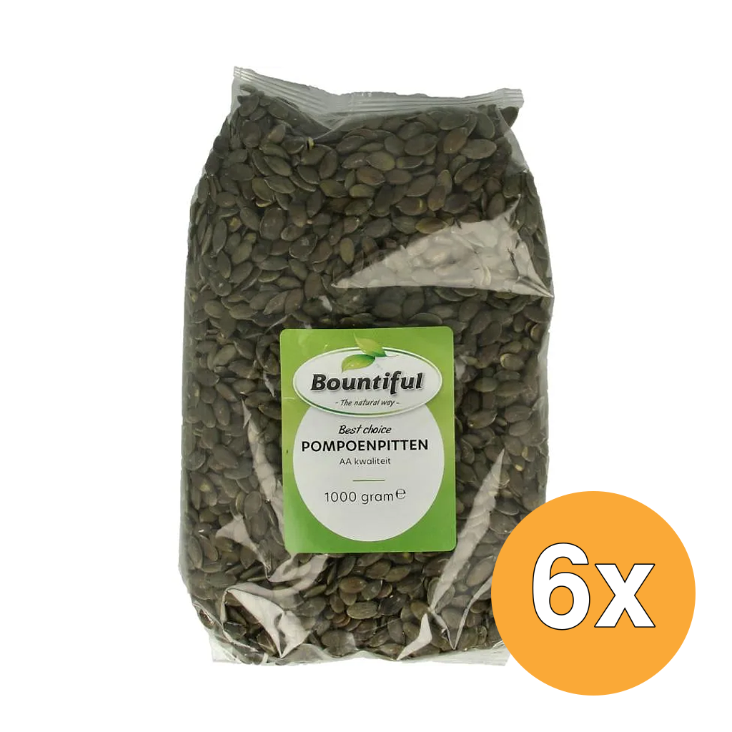 6x Bountiful Pompoenpitten (1000 gr)