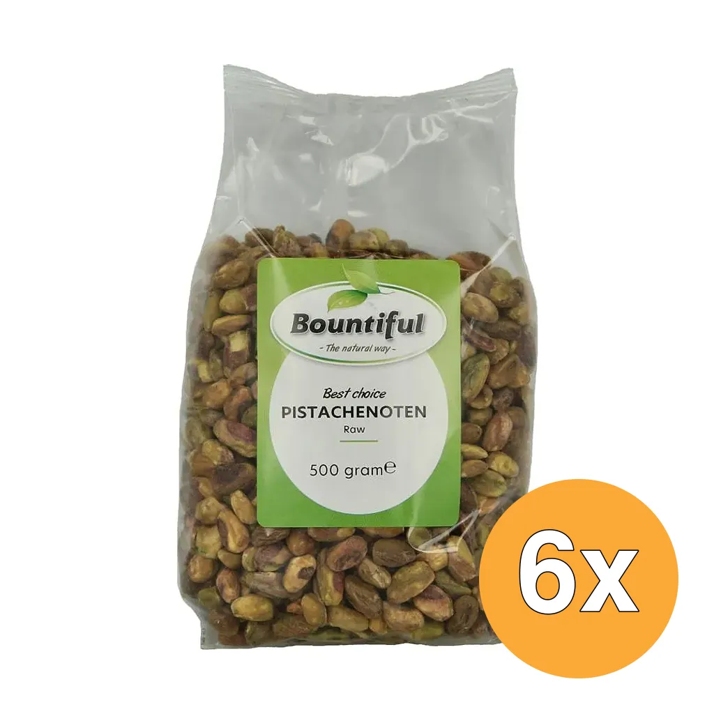 6x Bountiful Pistache Gepeld (500 gr)