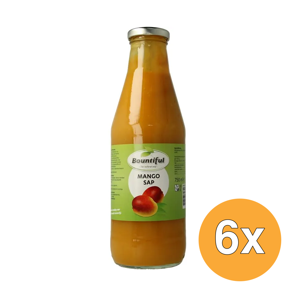 6x Bountiful Mangosap (750 ml)