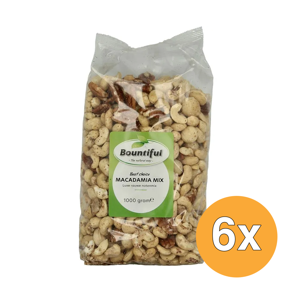 6x Bountiful Macadamia Mix (1000 gr)