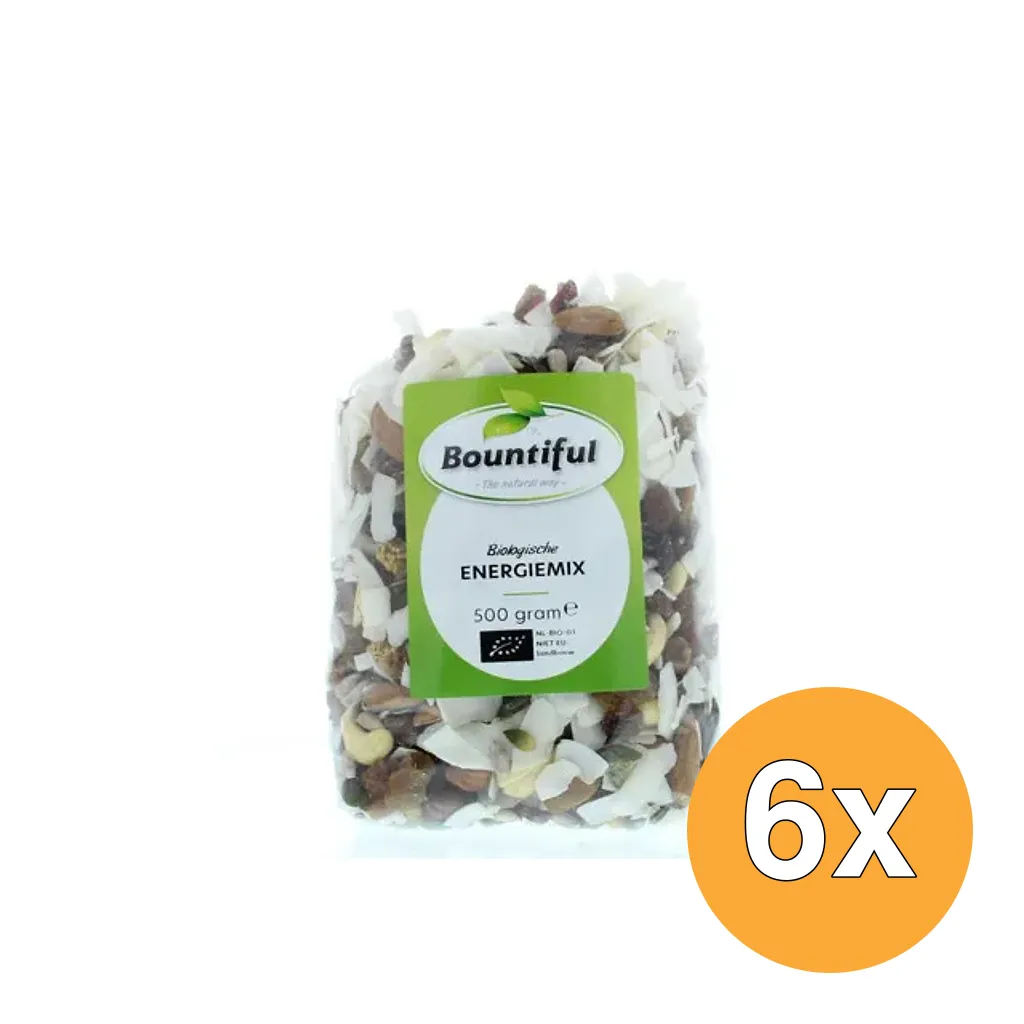6x Bountiful Energiemix Bio (500 gr)