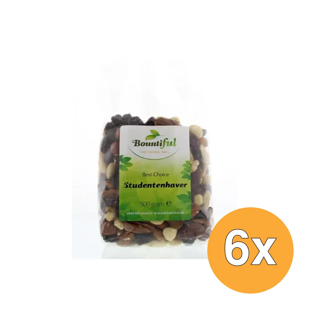 6x Bountiful Studentenhaver (500 gr)