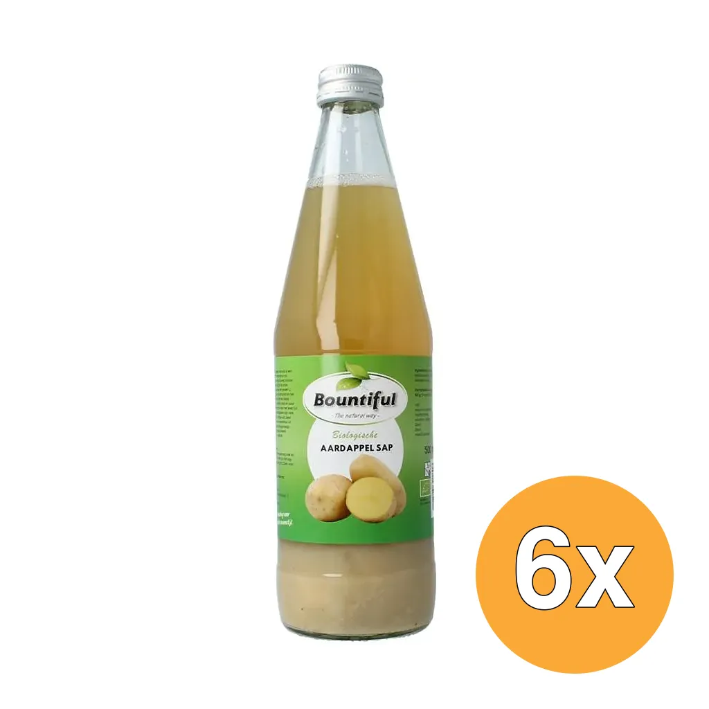 6x Bountiful Aardappelsap Bio (500 ml)