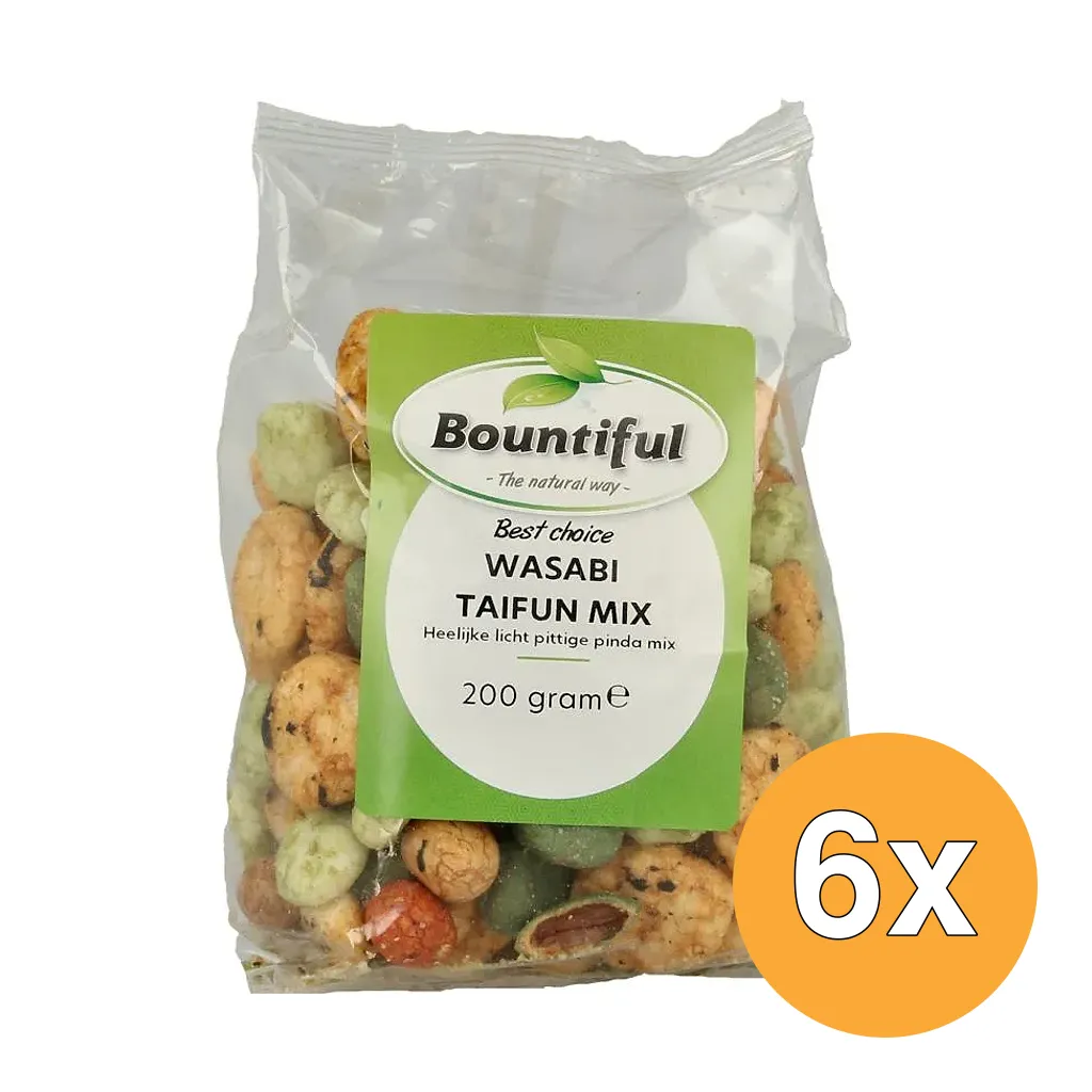6x Bountiful Wasabi Taifun Mix (200 gr)