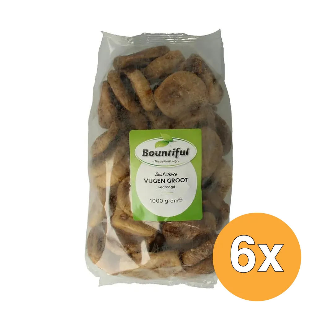 6x Bountiful Vijgen Groot (1000 gr)