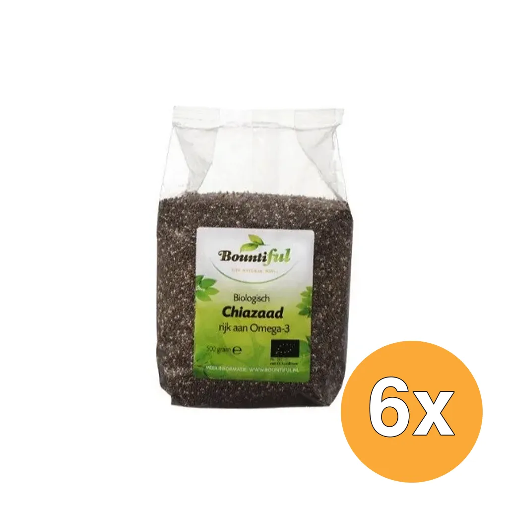 6x Bountiful Chiazaad Bio (500 gr)