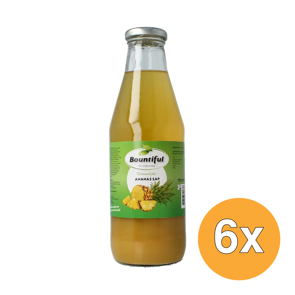6x Bountiful Ananas Sap (500 ml)