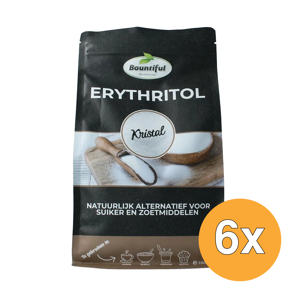 6x Bountiful Erythritol (1000 gr)