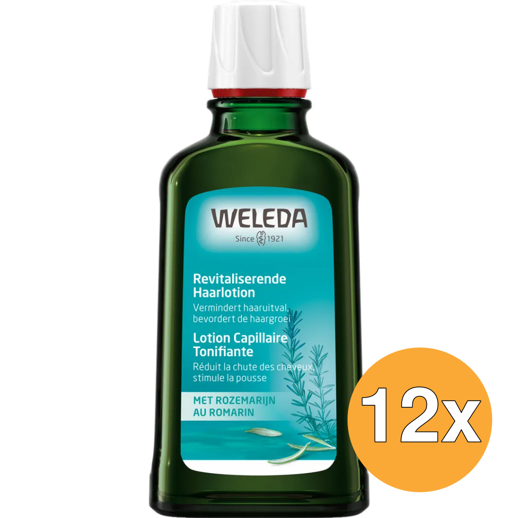 12x WELEDA Revitaliserend haarlotion (100 ml)