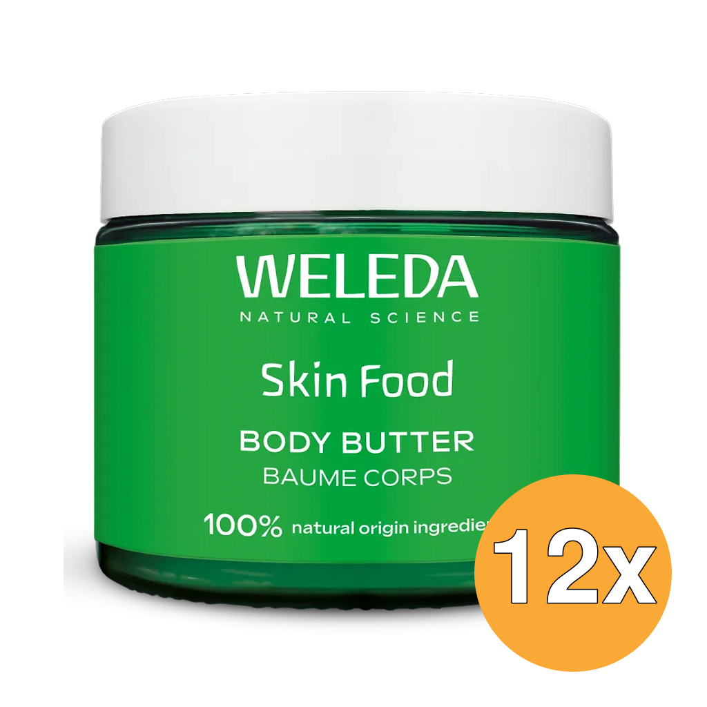 12x WELEDA Skin food body butter (150 ml)
