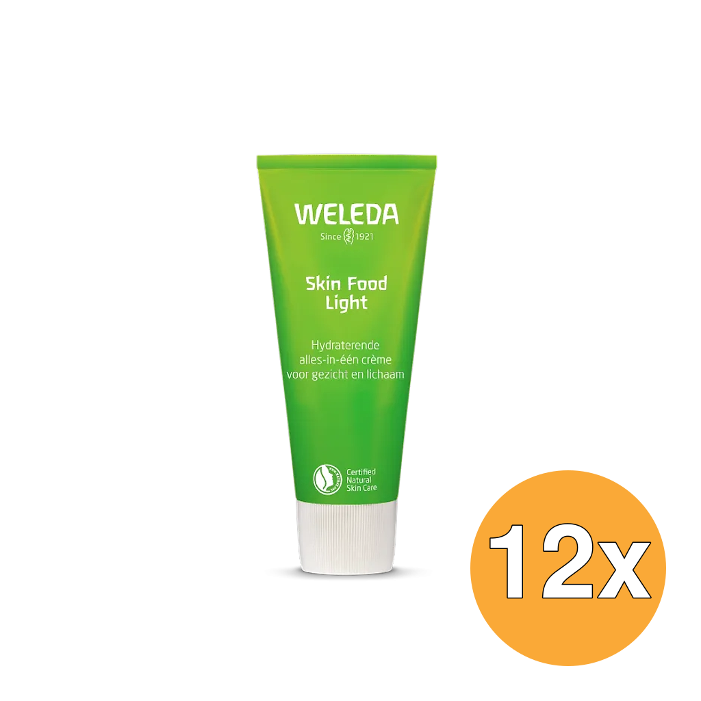12x WELEDA Skin food light (75 ml)