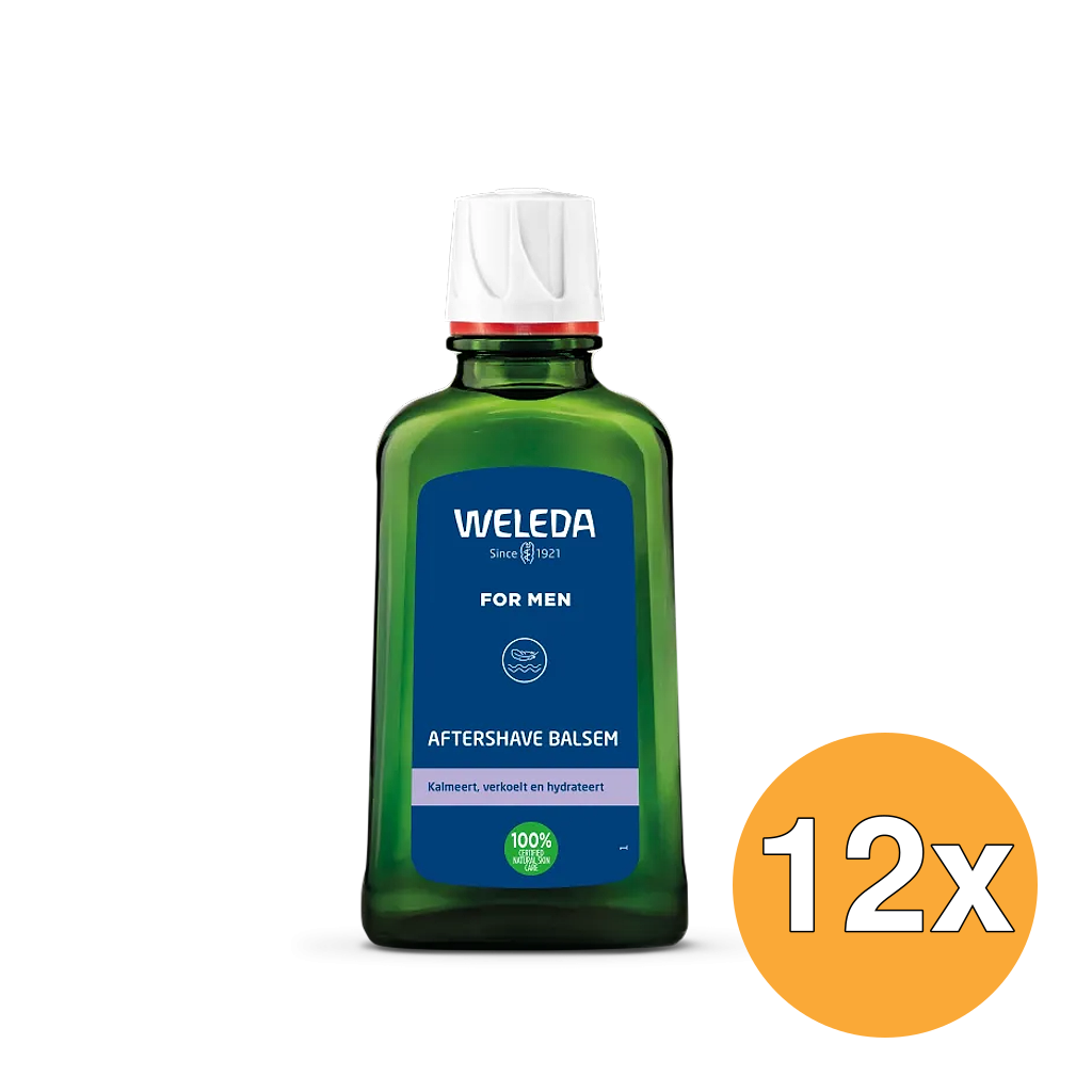 12x Weleda Men Aftershave Balsem (100 ml)